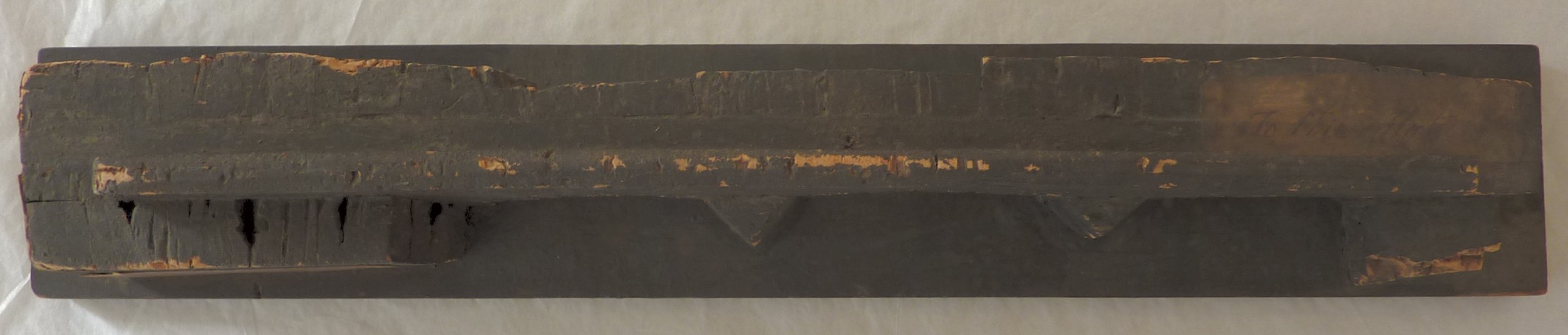 Folly Bridge cork model, 1878, Ashmolean